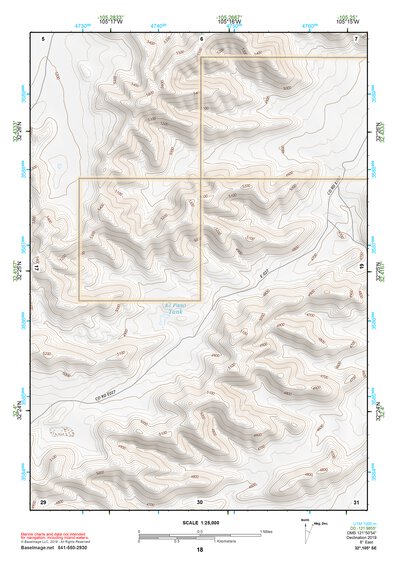 32105SE Page 18 Crow Flats Topo Preview 1