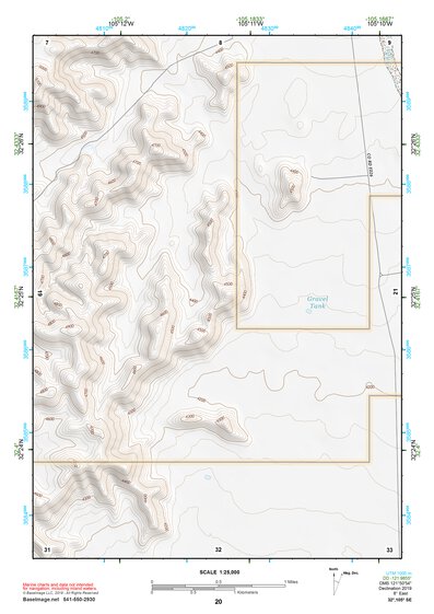 32105SE Page 20 Crow Flats Topo Preview 1