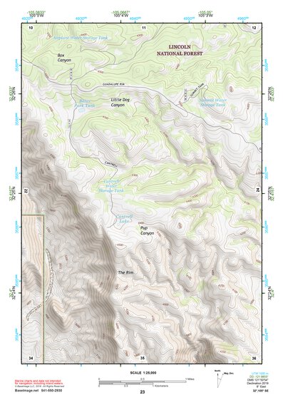32105SE Page 23 Crow Flats Topo Preview 1