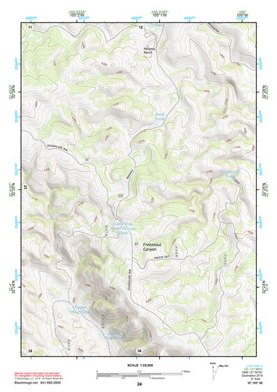 32105SE Page 24 Crow Flats Topo Preview 1