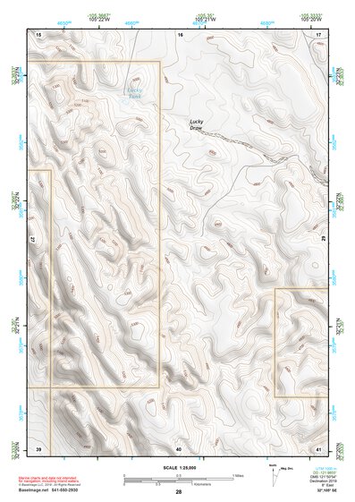 32105SE Page 28 Crow Flats Topo Preview 1