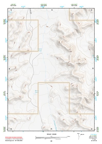 32105SE Page 31 Crow Flats Topo Preview 1