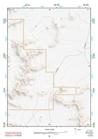 32105SE Page 32 Crow Flats Topo Preview 1