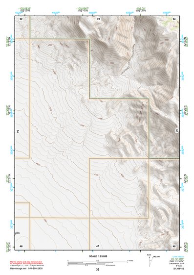 32105SE Page 35 Crow Flats Topo Preview 1