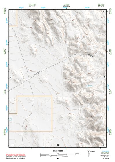 32105SE Page 40 Crow Flats Topo Preview 1