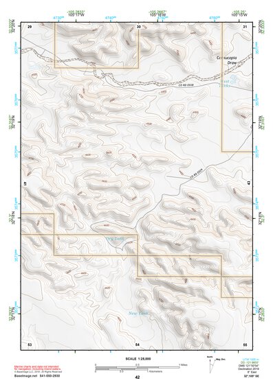 32105SE Page 42 Crow Flats Topo Preview 1
