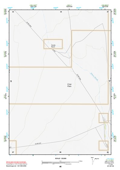 32105SE Page 46 Crow Flats Topo Preview 1