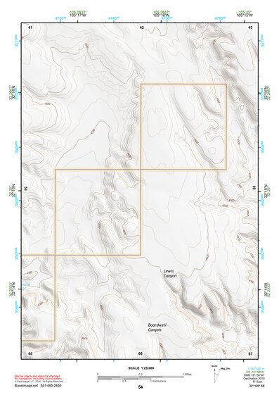 32105SE Page 54 Crow Flats Topo Preview 1