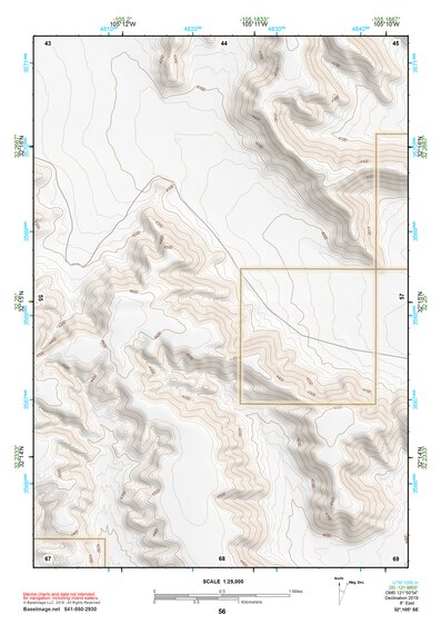 32105SE Page 56 Crow Flats Topo Preview 1