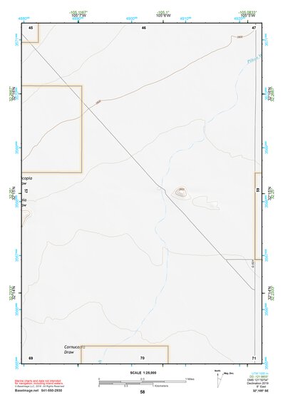 32105SE Page 58 Crow Flats Topo Preview 1