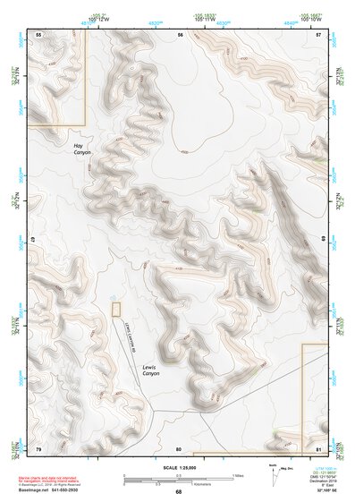 32105SE Page 68 Crow Flats Topo Preview 1