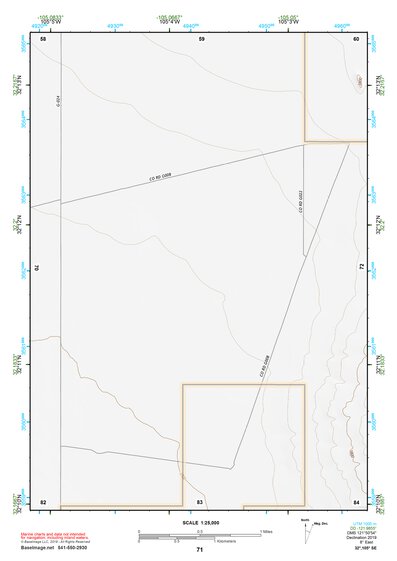 32105SE Page 71 Crow Flats Topo Preview 1