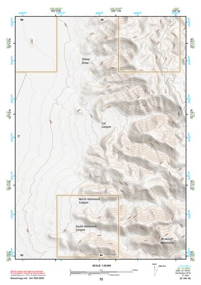 32105SE Page 72 Crow Flats Topo Preview 1