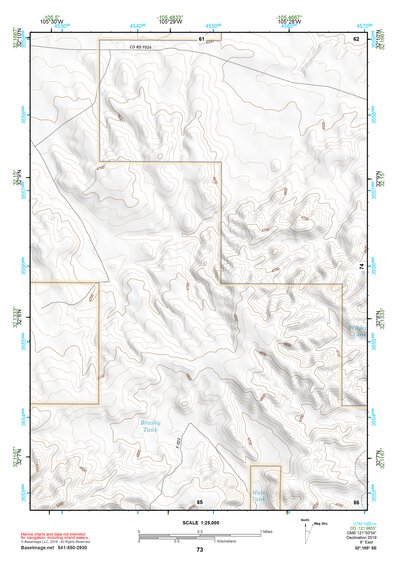 32105SE Page 73 Crow Flats Topo Preview 1
