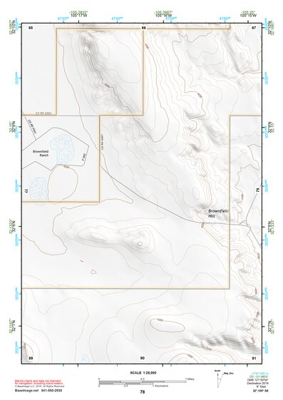 32105SE Page 78 Crow Flats Topo Preview 1