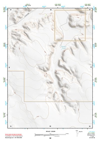 32105SE Page 80 Crow Flats Topo Preview 1