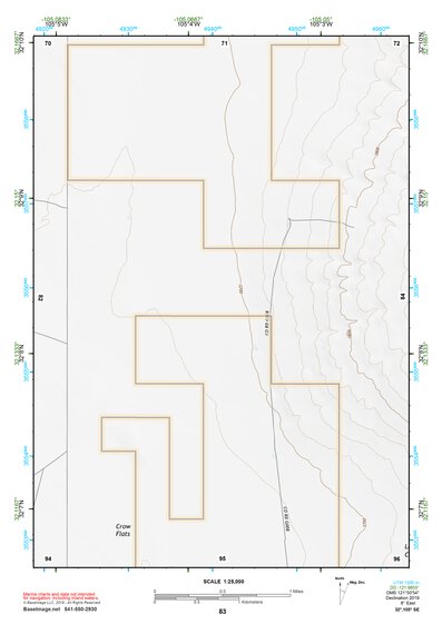 32105SE Page 83 Crow Flats Topo Preview 1