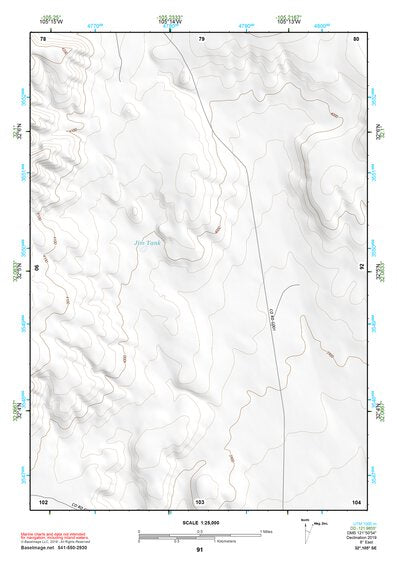 32105SE Page 91 Crow Flats Topo Preview 1