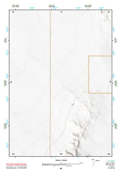 32105SE Page 93 Crow Flats Topo Preview 1