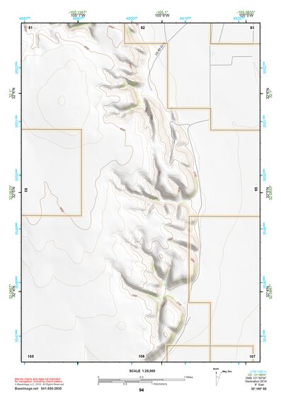 32105SE Page 94 Crow Flats Topo Preview 1
