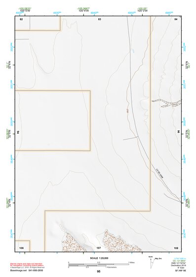 32105SE Page 95 Crow Flats Topo Preview 1