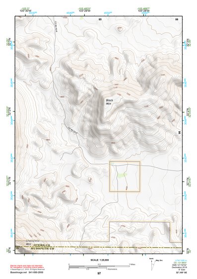 32105SE Page 97 Crow Flats Topo Preview 1
