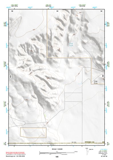 32105SE Page 105 Crow Flats Topo Preview 1