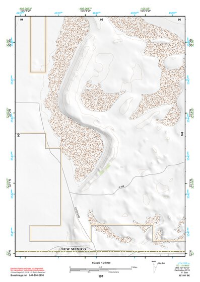 32105SE Page 107 Crow Flats Topo Preview 1