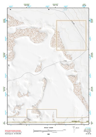 32105SE Page 108 Crow Flats Topo Preview 1