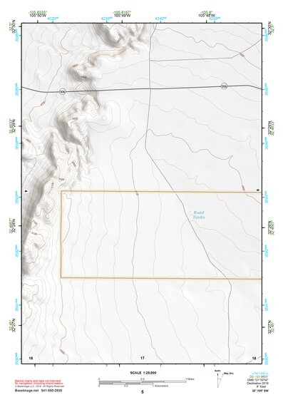 32105SW Page 5 Crow Flats Topo Preview 1