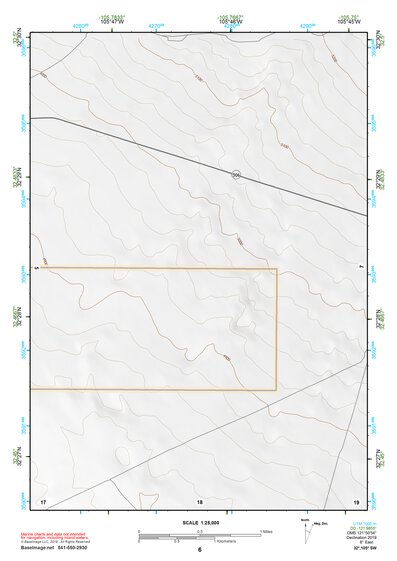 32105SW Page 6 Crow Flats Topo Preview 1