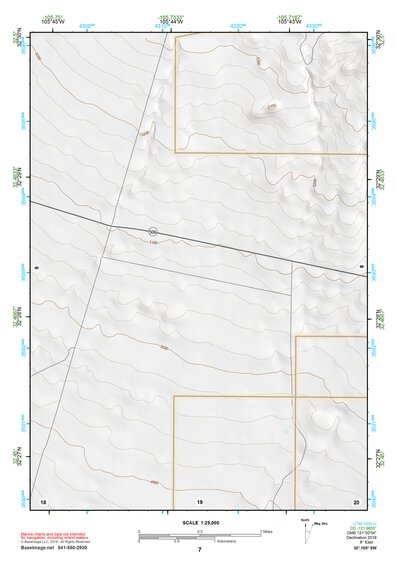 32105SW Page 7 Crow Flats Topo Preview 1