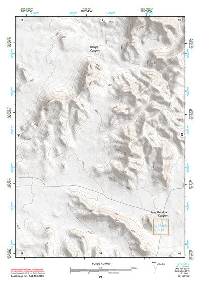 32105SW Page 27 Crow Flats Topo Preview 1