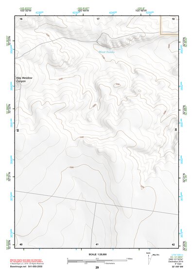 32105SW Page 29 Crow Flats Topo Preview 1