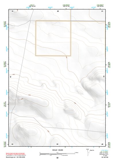 32105SW Page 32 Crow Flats Topo Preview 1