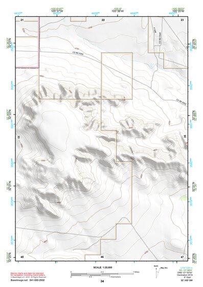 32105SW Page 34 Crow Flats Topo Preview 1