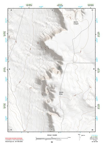 32105SW Page 52 Crow Flats Topo Preview 1