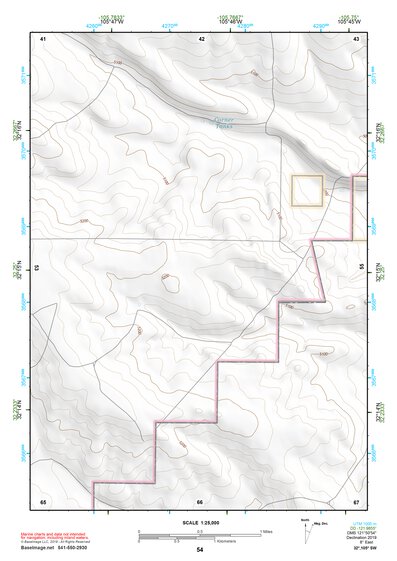 32105SW Page 54 Crow Flats Topo Preview 1