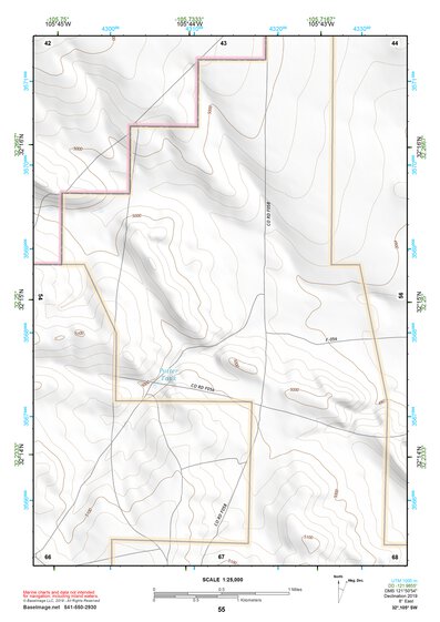 32105SW Page 55 Crow Flats Topo Preview 1