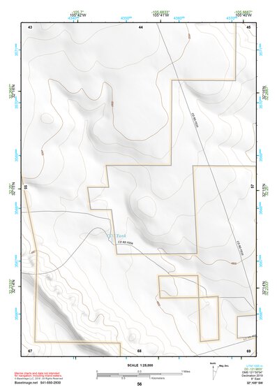 32105SW Page 56 Crow Flats Topo Preview 1