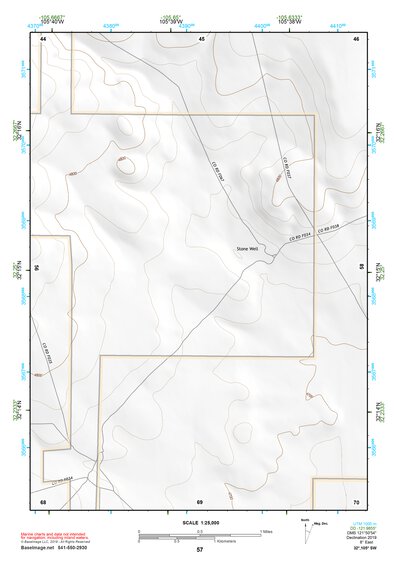 32105SW Page 57 Crow Flats Topo Preview 1