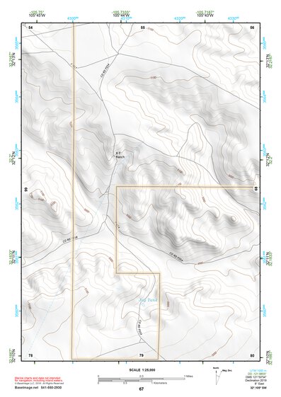 32105SW Page 67 Crow Flats Topo Preview 1