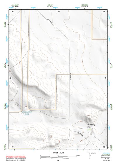 32105SW Page 69 Crow Flats Topo Preview 1