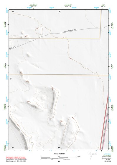 32106NE Page 72 White Sands Topo Preview 1