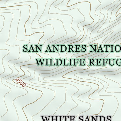 32106NE Page 73 White Sands Topo Preview 3