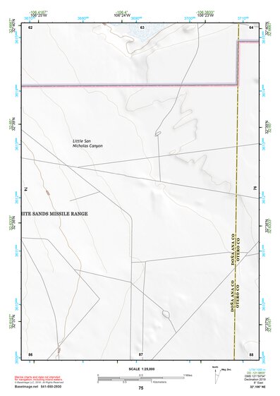 32106NE Page 75 White Sands Topo Preview 1