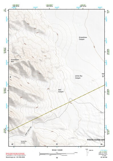 32106NW Page 11 White Sands Topo Preview 1