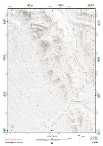 32106NW Page 32 White Sands Topo Preview 1