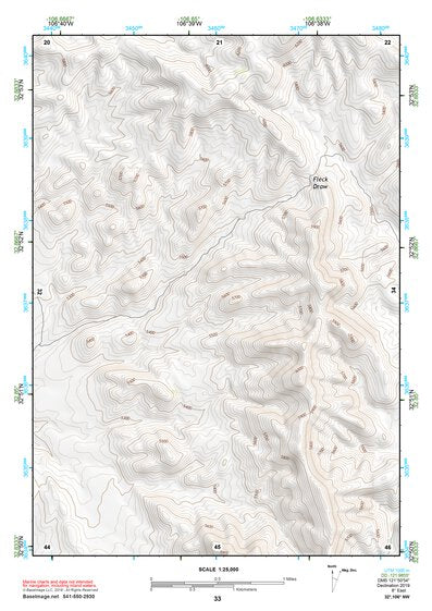 32106NW Page 33 White Sands Topo Preview 1