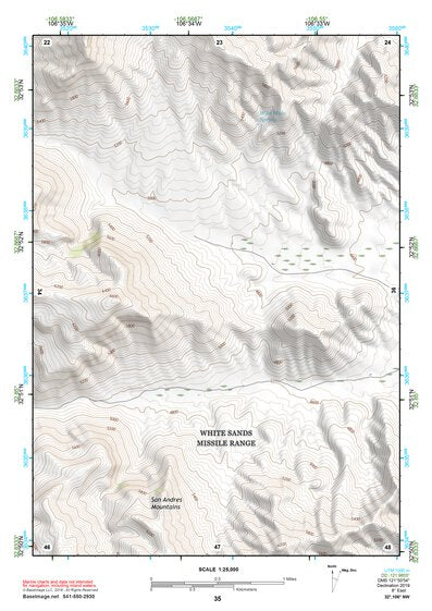 32106NW Page 35 White Sands Topo Preview 1